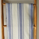 Linen Cotton Rayon Texture Denim Stripe Besar