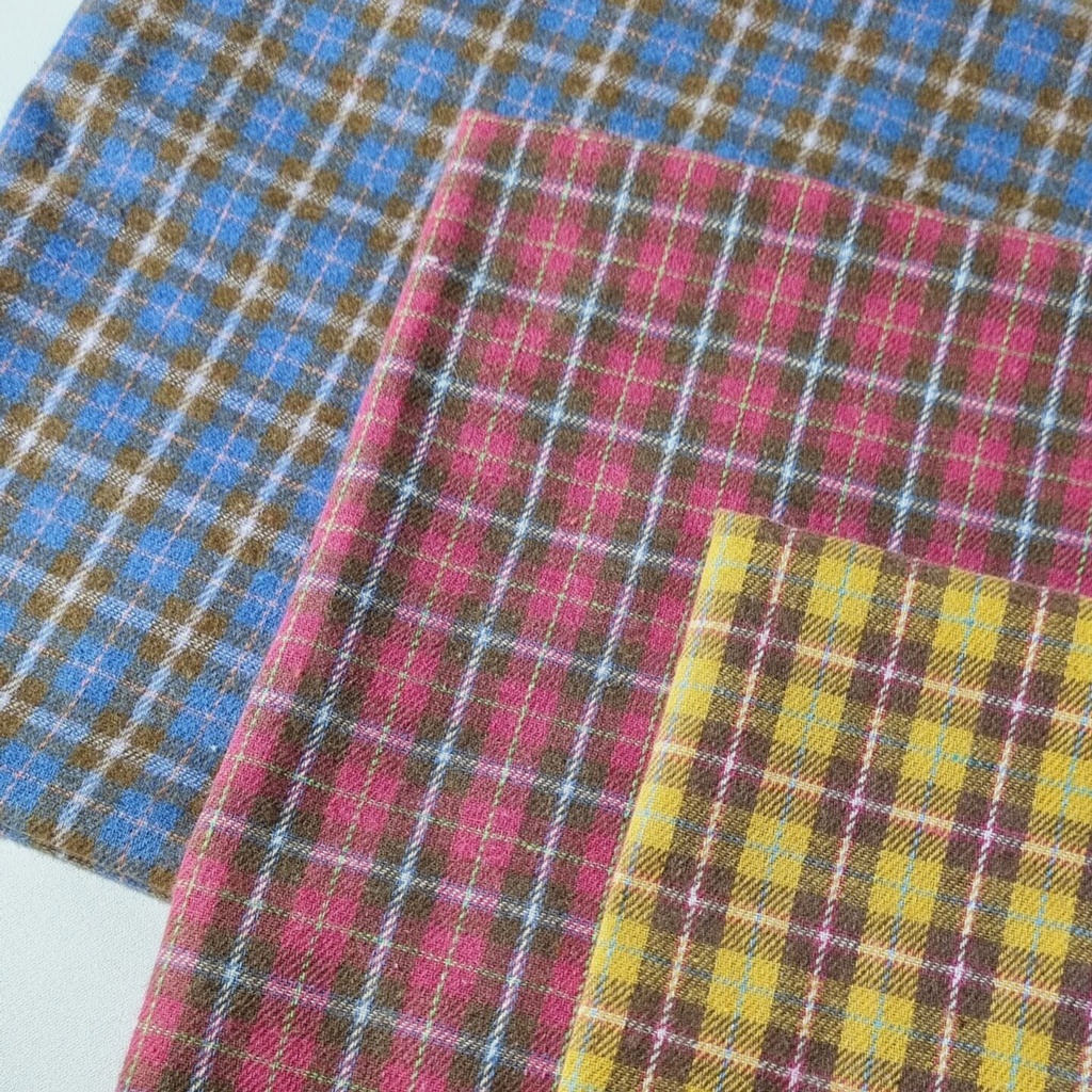 Cotton Flanel Yarn Dyed