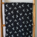 Fujiette Crepe Tebal Black Swallow