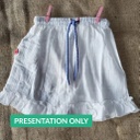 Cotton Texture Henie White