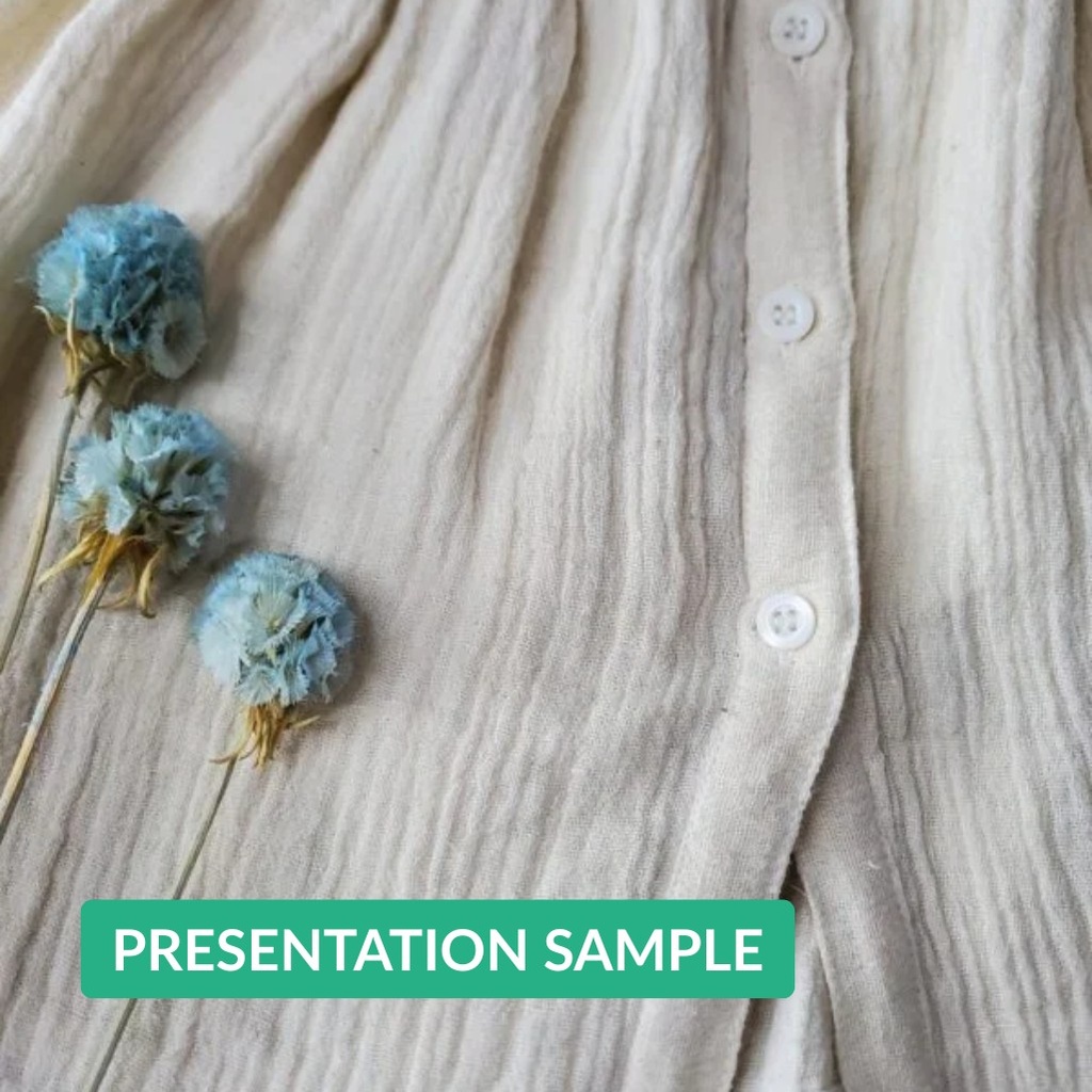 Hemp Organic Cotton Double Gauze