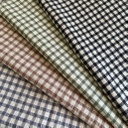 Vintage Checked Linen Cotton- 230928-T2602