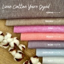 Linen Cotton Yarn Dyed