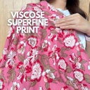 Viscose Superfine 60's Flower [P-809][3 C-3]