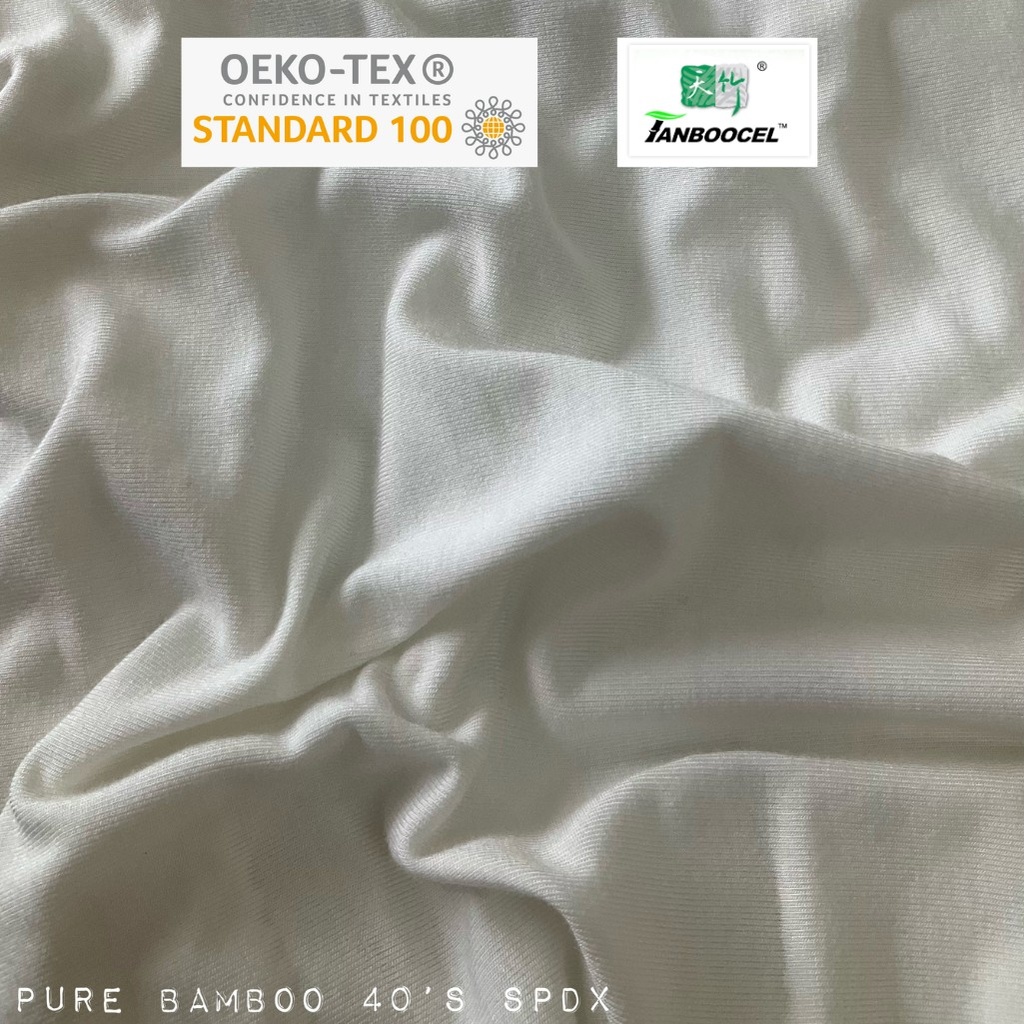 Pure Bamboo 40's Spandex [Bamboo 40's]