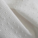 Cotton Swiss dot Kringkel Stripe Zea