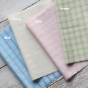 Cotton Rayon Dobby Check #8903