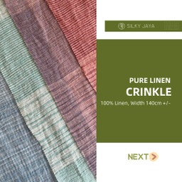 Pure Linen Crinkle Yarn Dyed [BD210501]