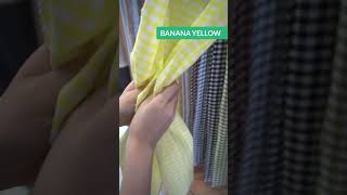 Cotton Yarn Dyed Check