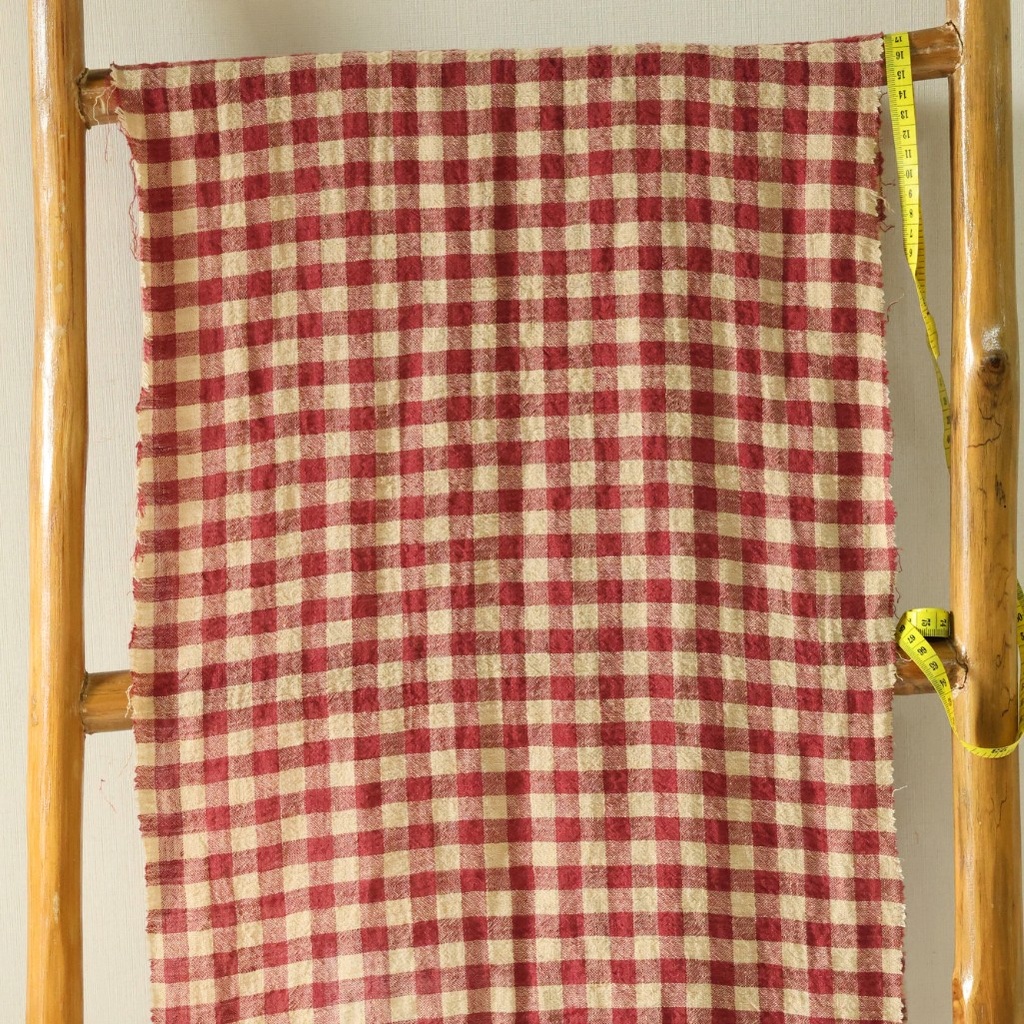 Pure Linen Crinkle Yarn Dyed