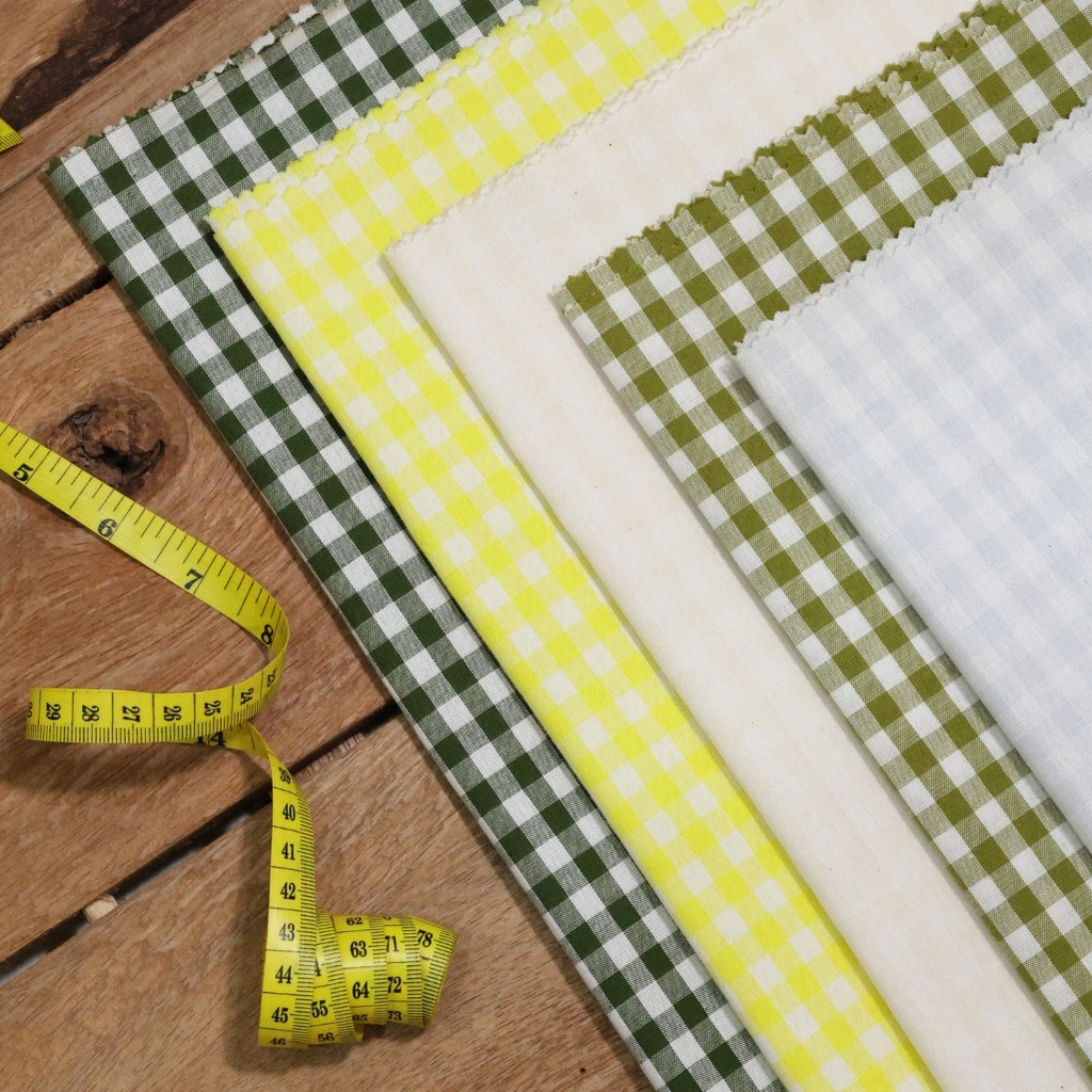 Cotton Yarn Dyed Check