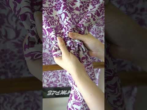 Cotton Voil Print Bunga Rambat Purple