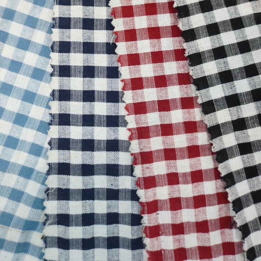 Cotton Seersucker Checked