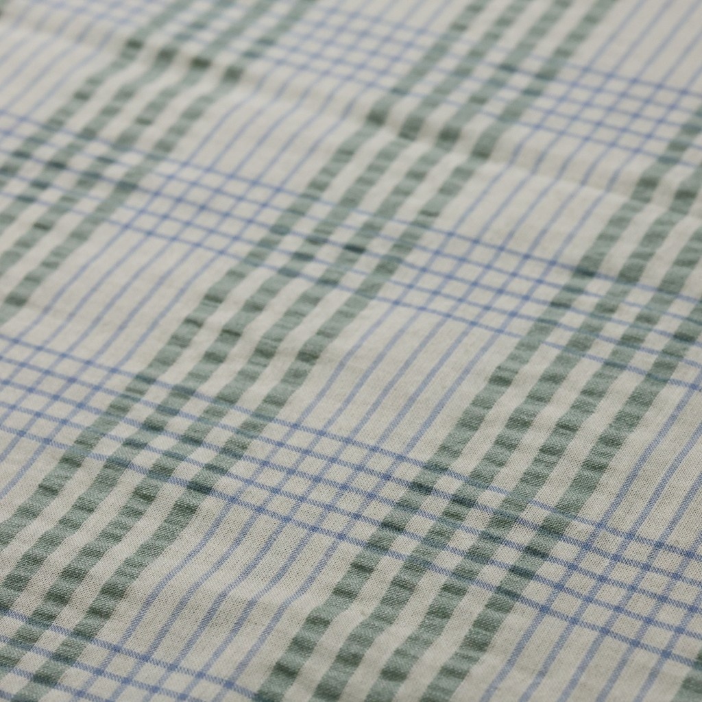 Cotton Yarn Dyed Seersucker