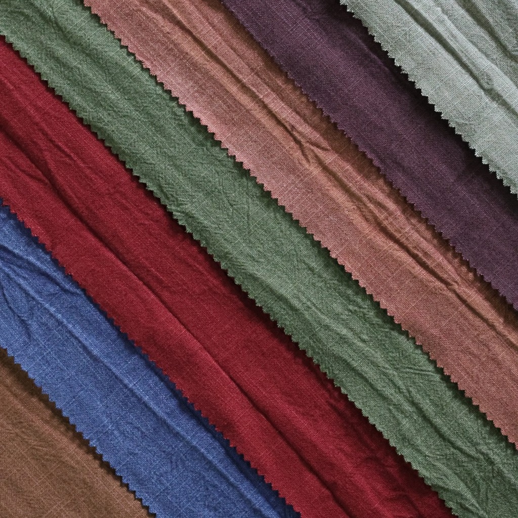 Rami Cotton Wrinkle Bark