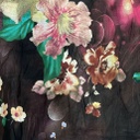 Cotton 60'S Print Wild Rose Brown [WJ003]