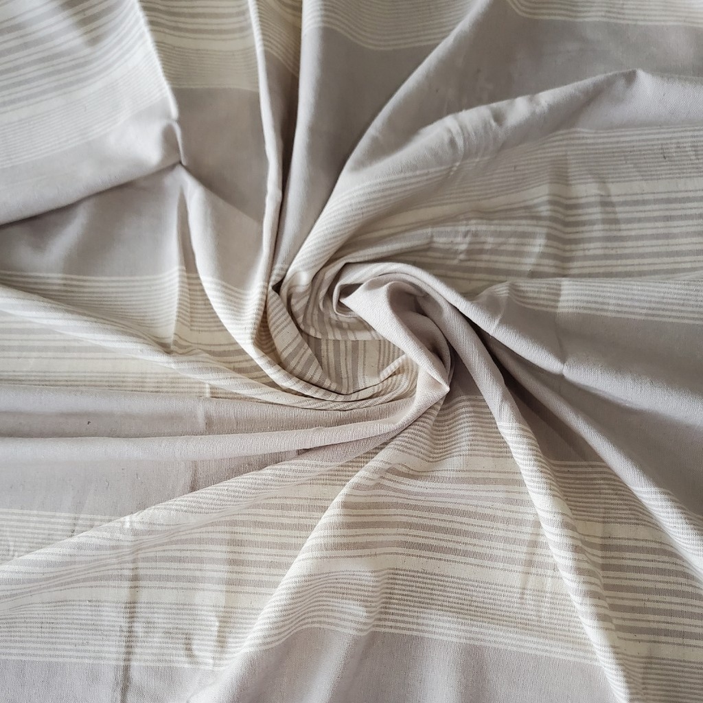 Cotton Rayon Linen Texture Stripes (Multi) [200901BD]
