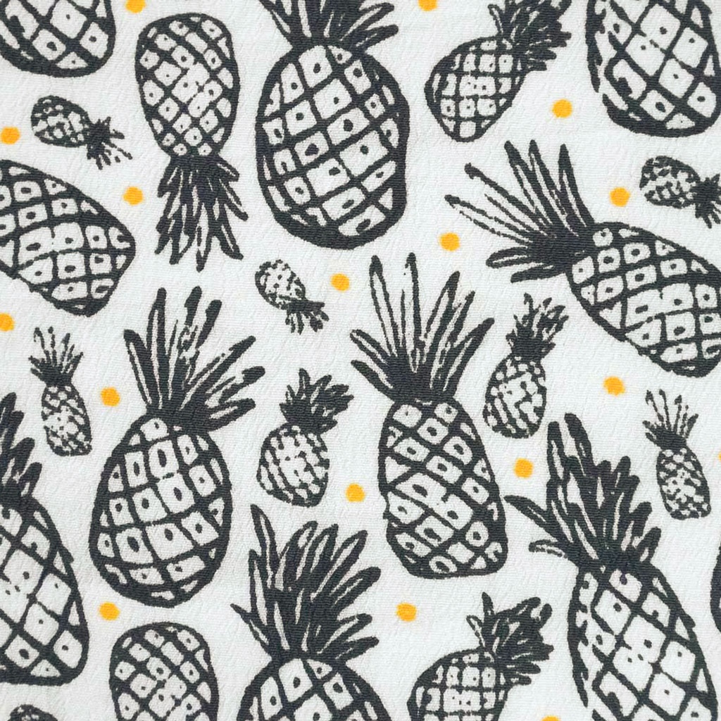 Fujiette Crepe Nanas Grey [PRINT]