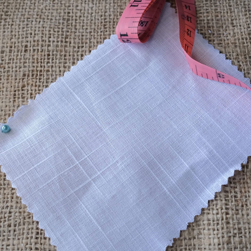 Linen Cotton Queensland White [Queensland]