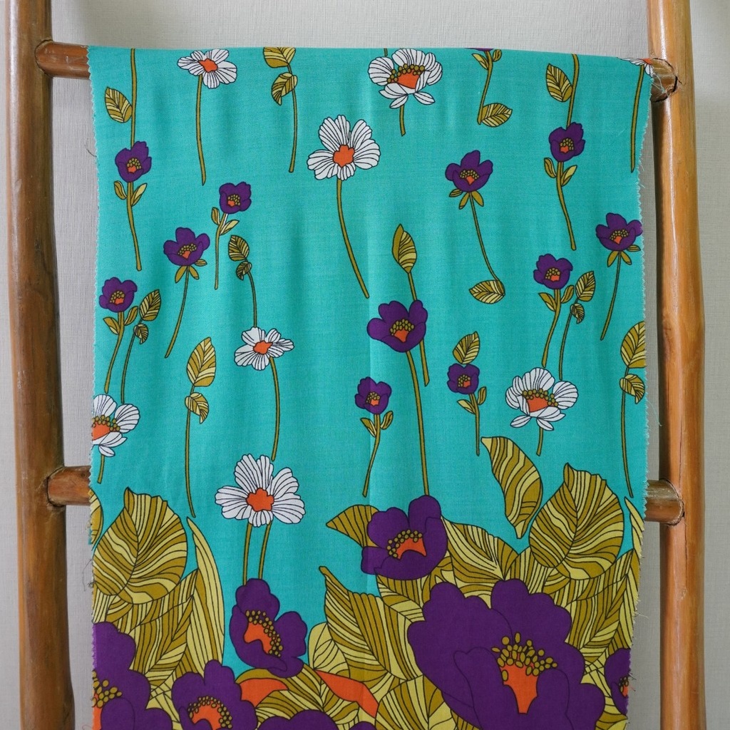 RAYON PRINT BUNGA PINGGIRAN TOSCA [P300PINGTOS]