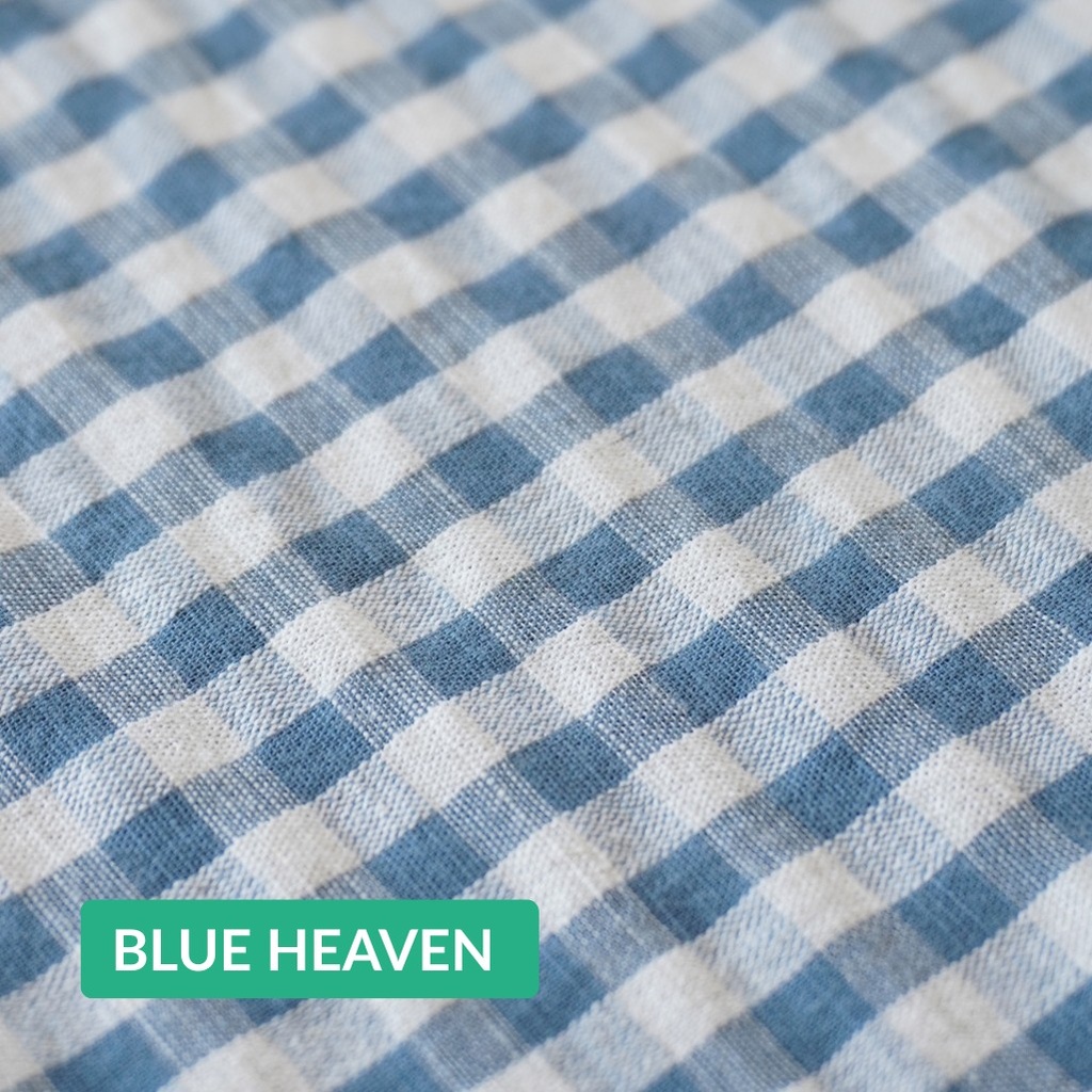 Cotton Seersucker Checked