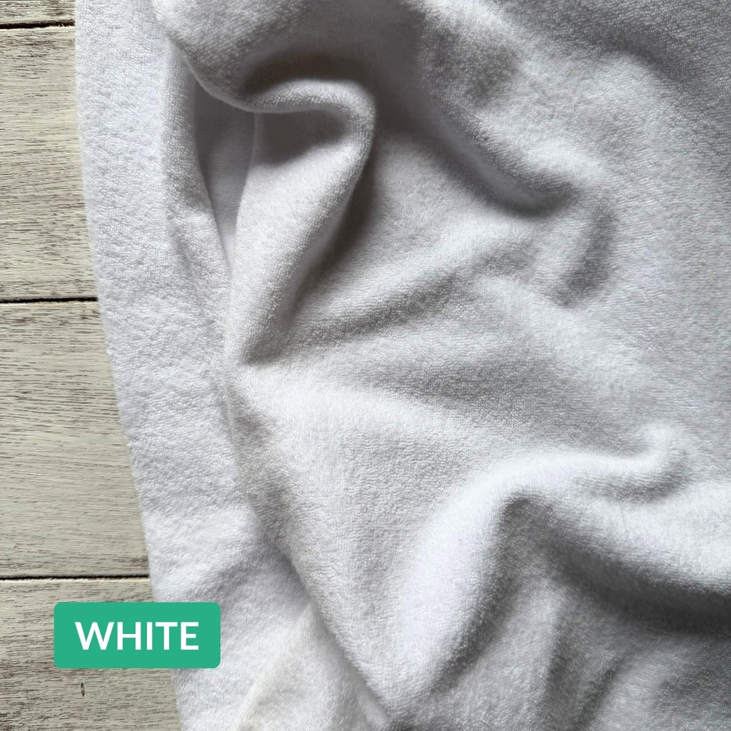 Cotton Terry Towel White