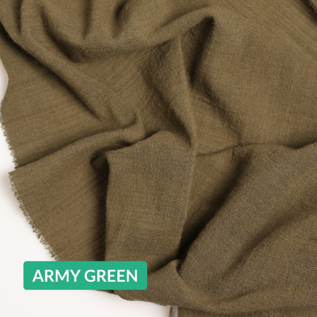 Cotton Madelaine Crepe Slub