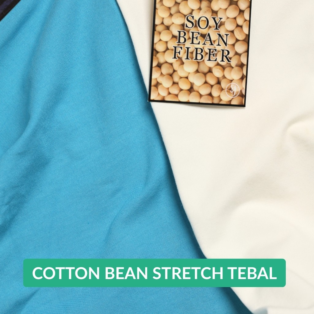 Cotton Bean Stretch Tebal