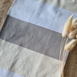 [200905] Cotton Rayon Linen Texture Stripe Besar [200905]