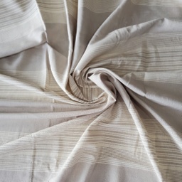 [200901BD] Cotton Rayon Linen Texture Stripes (Multi) [200901BD]