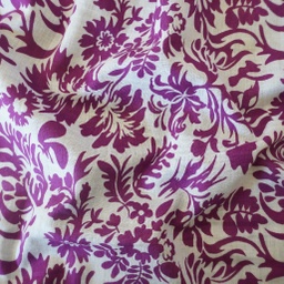 [CVPR] Cotton Voil Print Bunga Rambat Purple [CVPR]