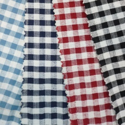[CY-170615-1009-CY] Cotton Seersucker Checked